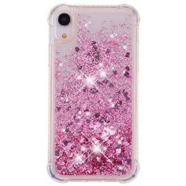 Just in Case Apple iPhone Xr Glitter Soft TPU case (Red)