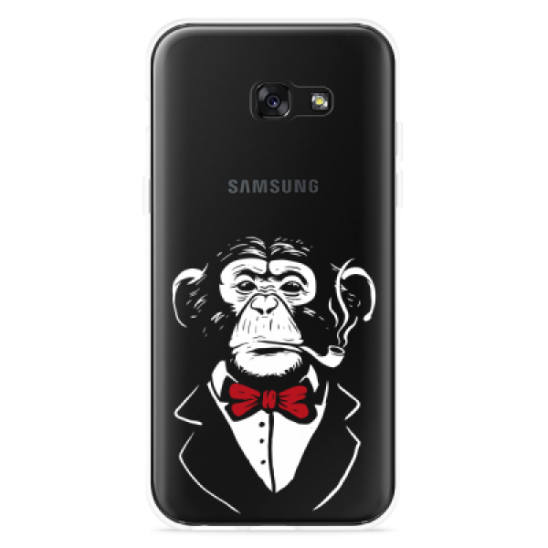 Just in Case Galaxy A5 (2017) Hoesje Chimp Smoking