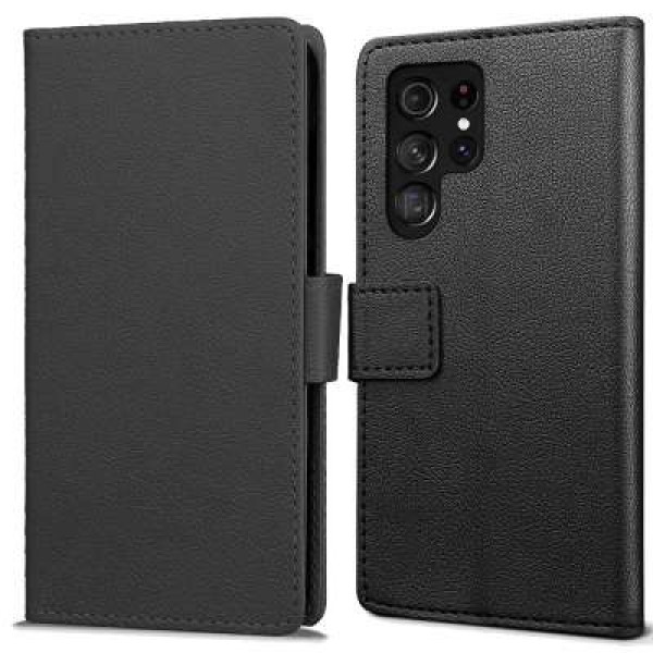 Just in Case Galaxy S22 Ultra Wallet Case (Black)