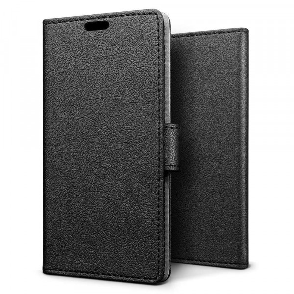 Just in Case Huawei P Smart Plus Wallet Case (Black)