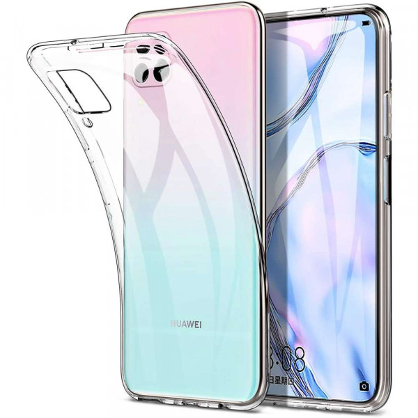 Just in Case Huawei P40 Lite Soft TPU case (Clear)