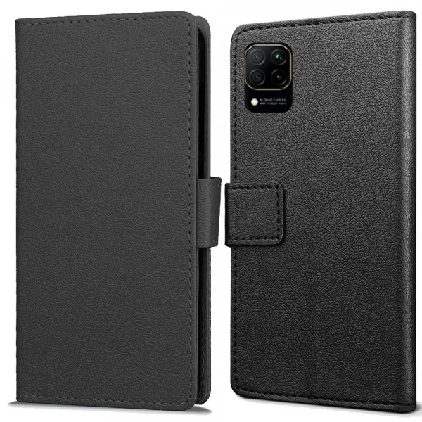 Just in Case Huawei P40 Lite Wallet Case (Black)
