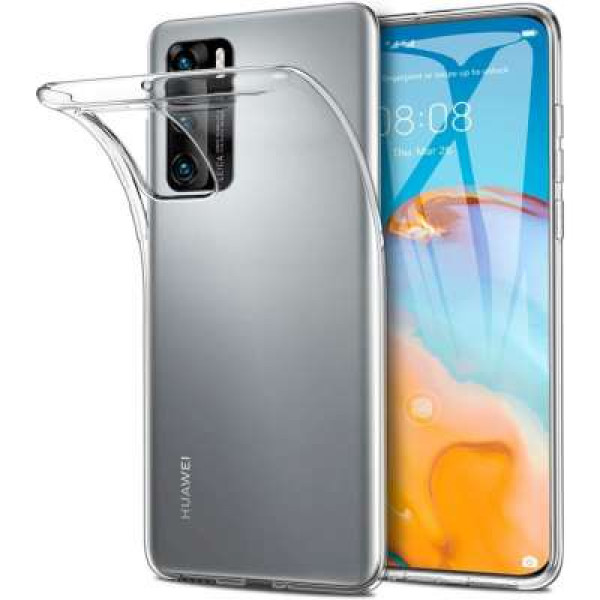 Just in Case Huawei P40 Soft TPU case (Clear)