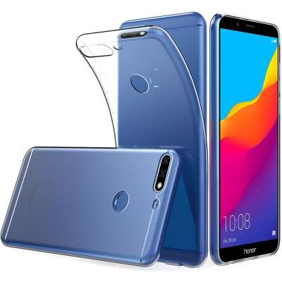 Just in Case Huawei Y7 2018 Soft TPU case (Clear)