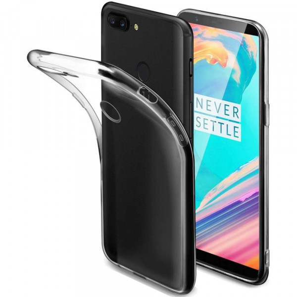Just in Case OnePlus 5T Soft TPU case (Clear)