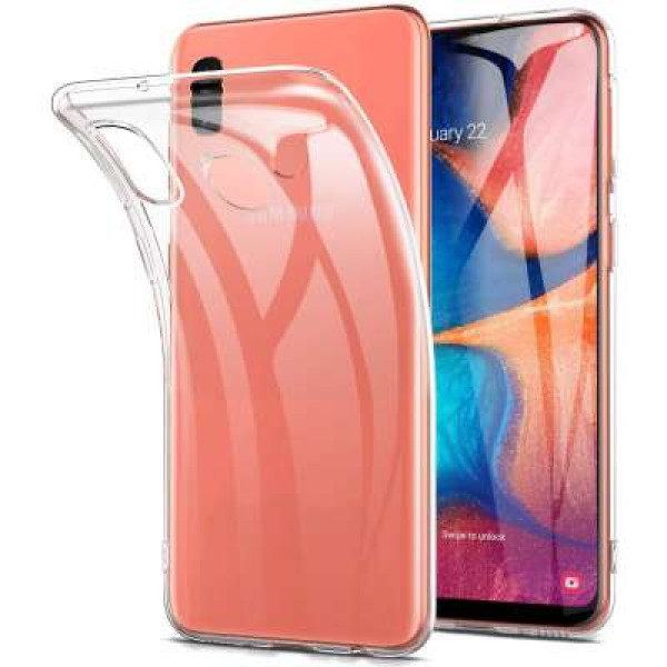 Just in Case Samsung Galaxy A20 Soft TPU case (Clear)