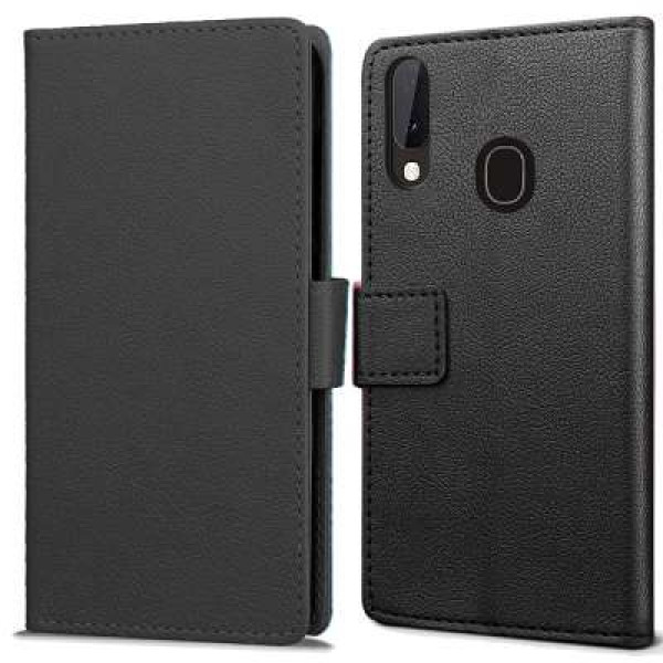 Just in Case Samsung Galaxy A20 Wallet Case (Black)