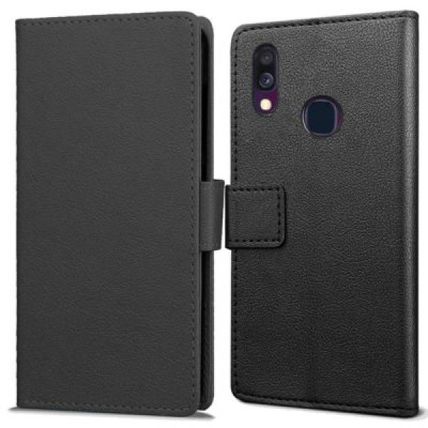 Just in Case Samsung Galaxy M20 Wallet Case (Black)