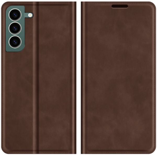 Just in Case Samsung Galaxy S23+ Wallet Case Magnetic - Brown