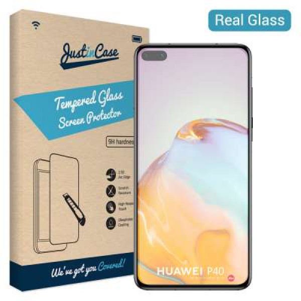 Just in Case Tempered Glass Huawei P40