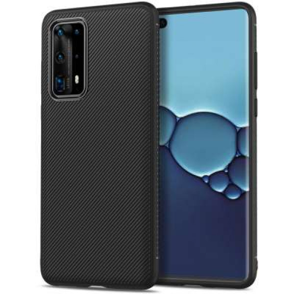 Just in Case Texture TPU Huawei P40 Case (Black)