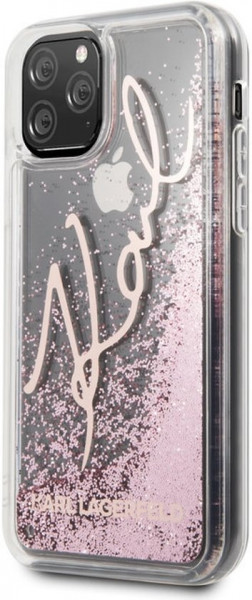 Karl Lagerfeld Apple iPhone 11 Pro Karl Lagerfeld Back cover case Glitter Gold for iPhone 11 Pro Signature
