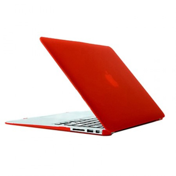 MACBOOK AIR 13 HARD PLASTIC CASE (Rood)