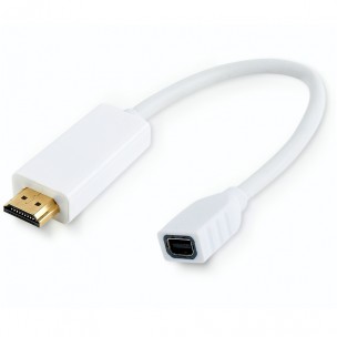 Mini DisplayPort (v) naar HDMI (m) adapter - 0,20 meter