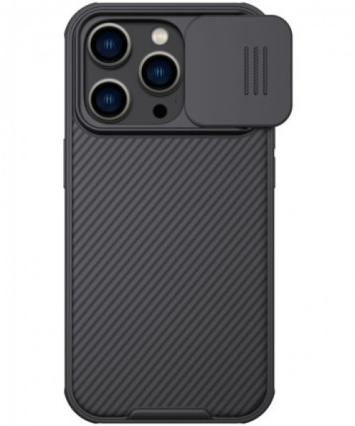 Nillkin CamShield MagSafe iPhone 14 Pro Hoesje Camera Slider Zwart