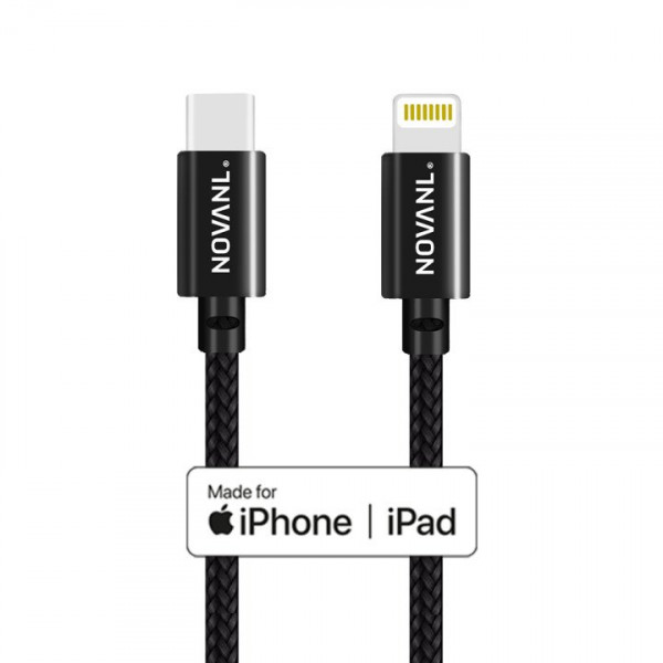 NOVANL Speedcharge Pro USB-C to Lightning (MFI) Cable (1M)