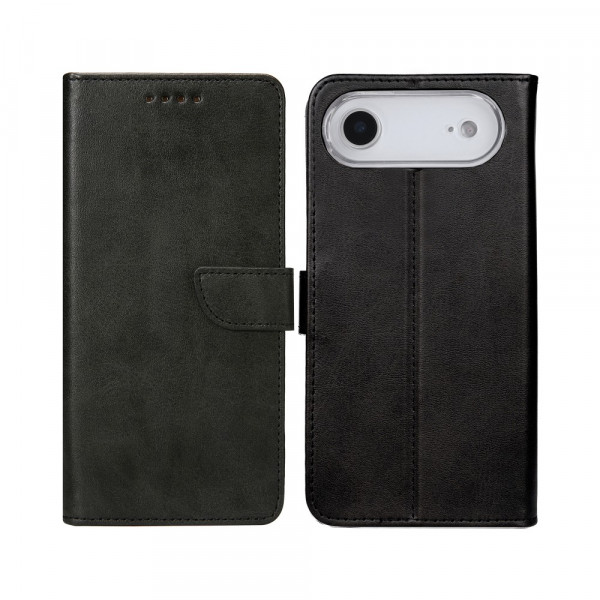 Rixus Bookcase For iPhone 17 Air Black