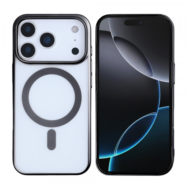 Rixus Instinct Mag Case For iPhone 17 Pro Black