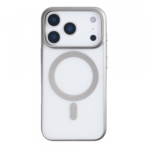 Rixus Instinct Mag Case For iPhone 17 Pro Titanium Grey