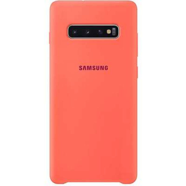 Samsung Galaxy S10 Plus Silicone Cover (Berry Pink)