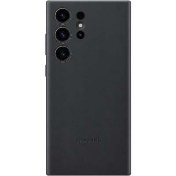 Samsung Galaxy S23 Ultra Leather Case (Black) - EF-VS918LB