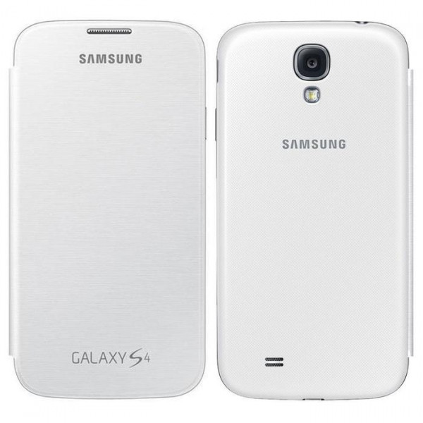 Samsung Galaxy S4 flip cover white