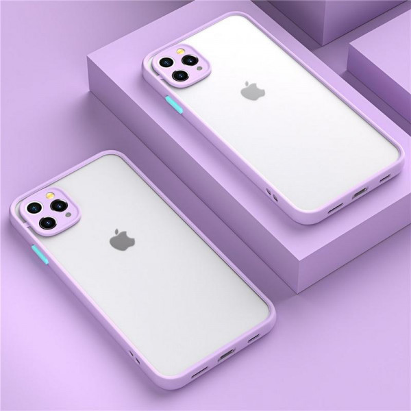 Schokbestendig Paars hoesje voor iPhone 14 Pro Max