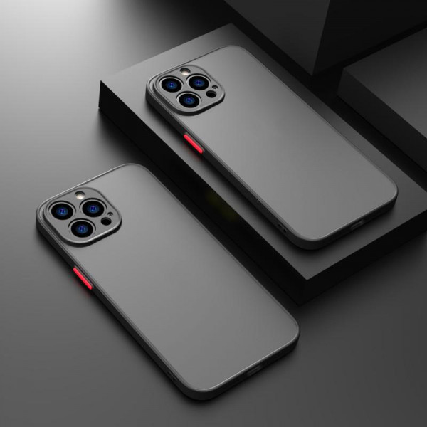 Schokbestendig zwart hoesje voor iPhone 14 Pro