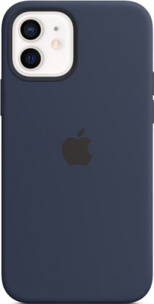 Siliconenhoesje met MagSafe voor iPhone 12 | 12 Pro - Donkermarineblauw