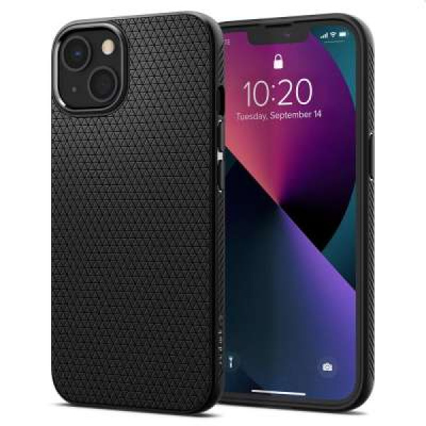 Spigen Liquid Air iPhone 13 Mini Case (Black) ACS03315