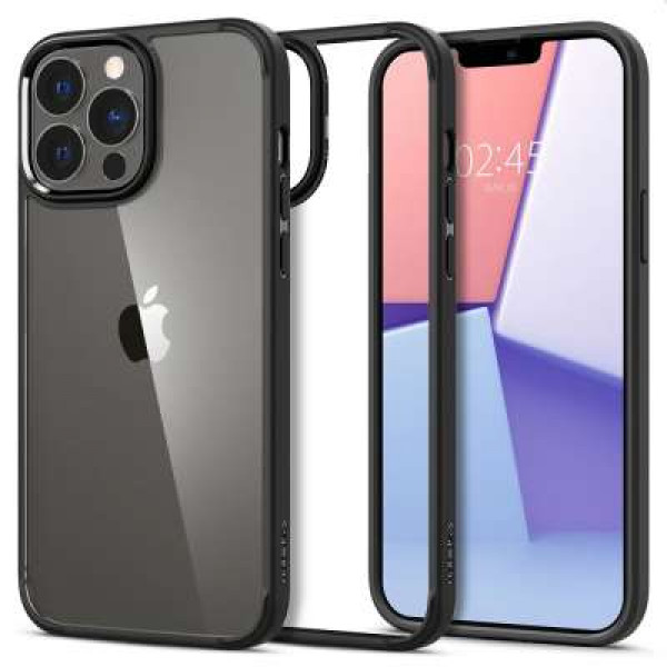 Spigen Ultra Hybrid Case Apple iPhone 13 Pro Max (Black) ACS03205