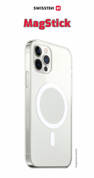 Swissten iPhone 16 Pro Max Magstick Case  Transparant
