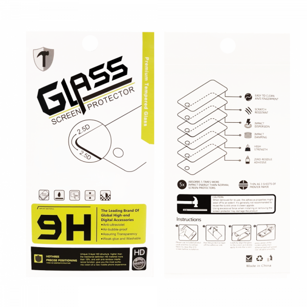 Tempered Glass Premium 9H For Huawei P9 Lite Transparant