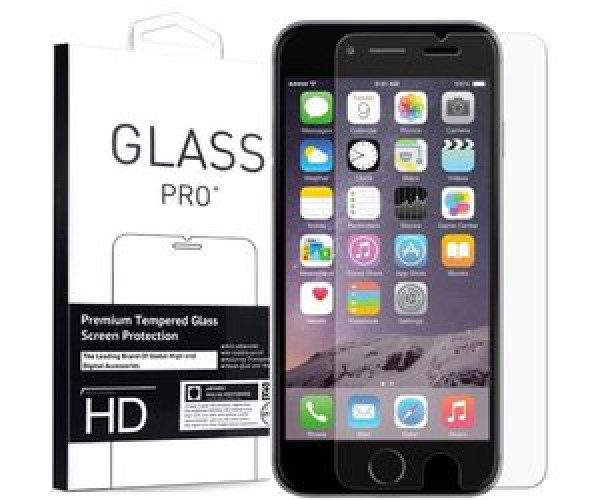 Tempered Glass voor iPhone 6(S) Plus Transparent