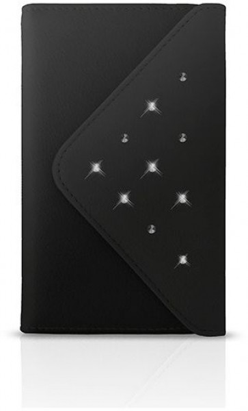 White Diamonds made with Swarovski Elements iPhone 6/6s Black