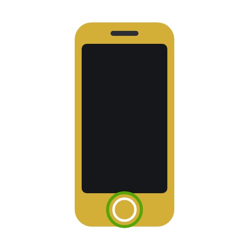 Home knop (Goud)