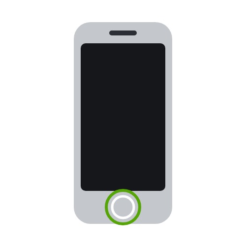 Home knop (Zilver)