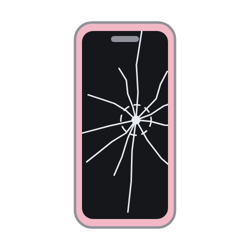 Scherm reparatie (Roze)