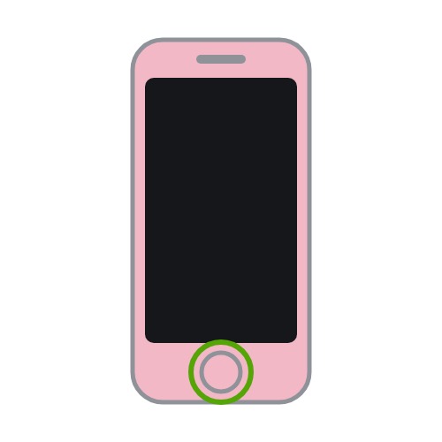 Home knop (Roze)